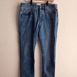 Sid Mashburn Men's Slim Blue Denim Jeans Made in USA